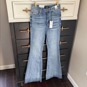 Judy Blue Light Blue Flare Jeans